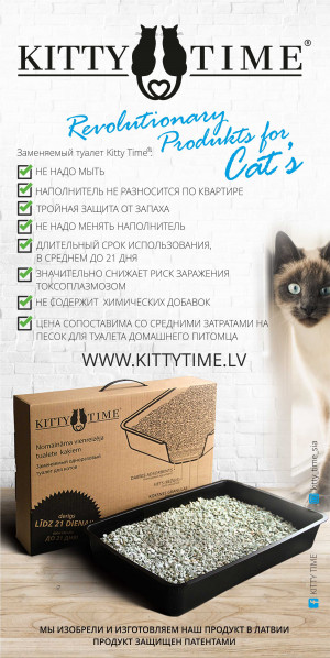 "Kitty Time" tualete kaķiem